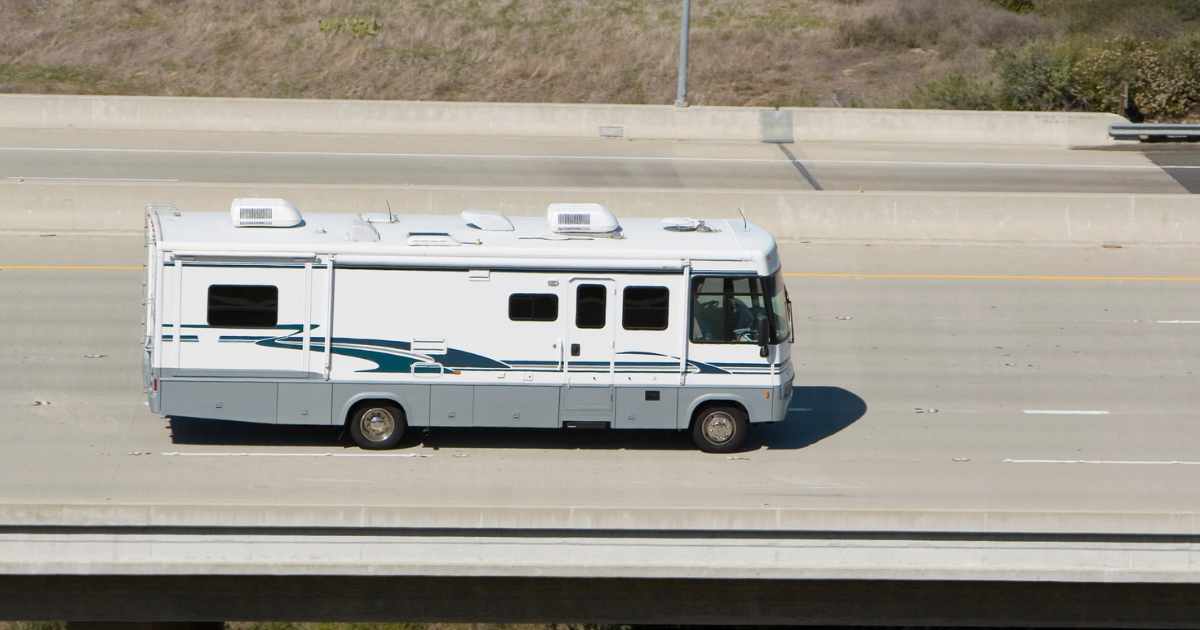 A motor home valued at $10,000 that can be used as a title loan.