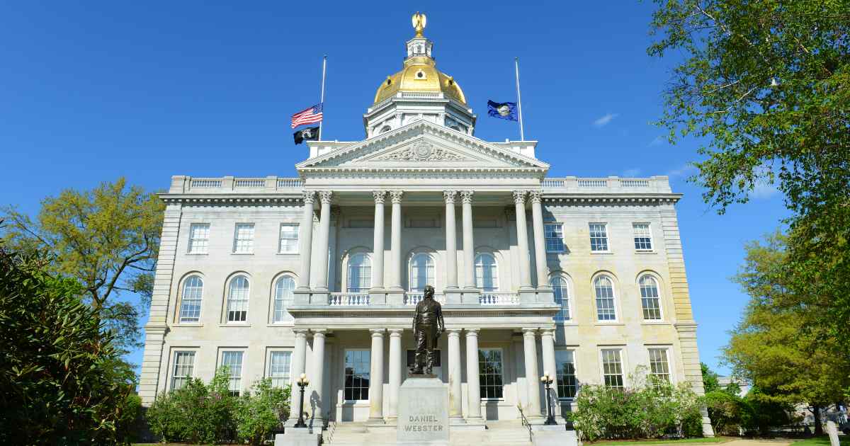 State Capitol in Concord New Hampshire