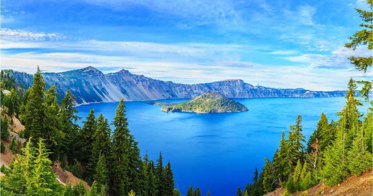 Crater Lake at Crater Lake National Park