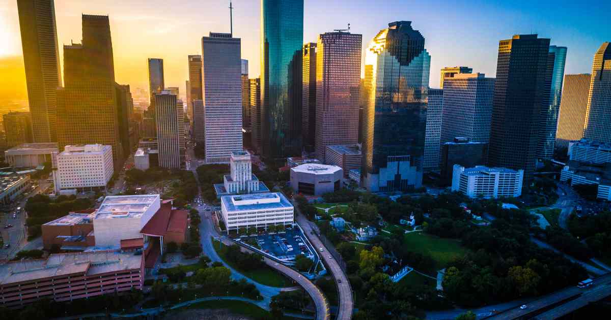 Chase Building in Houston Texas