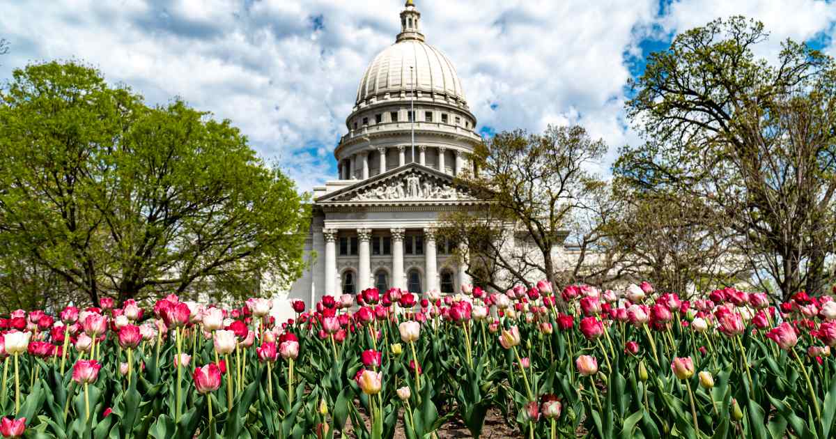 Capitol Building in Madison Wisconsin