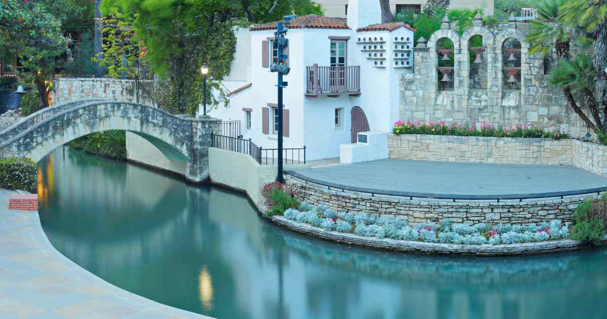 The Riverwalk in San Antonio