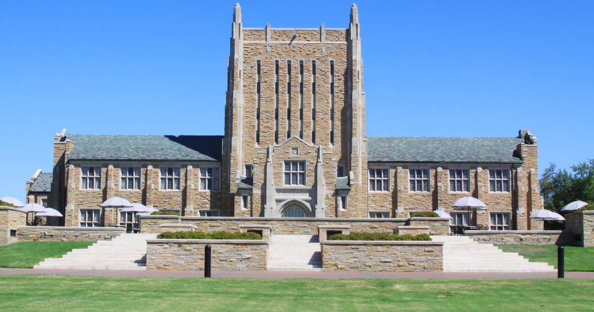 McFarlin Library at the University of Tulsa.