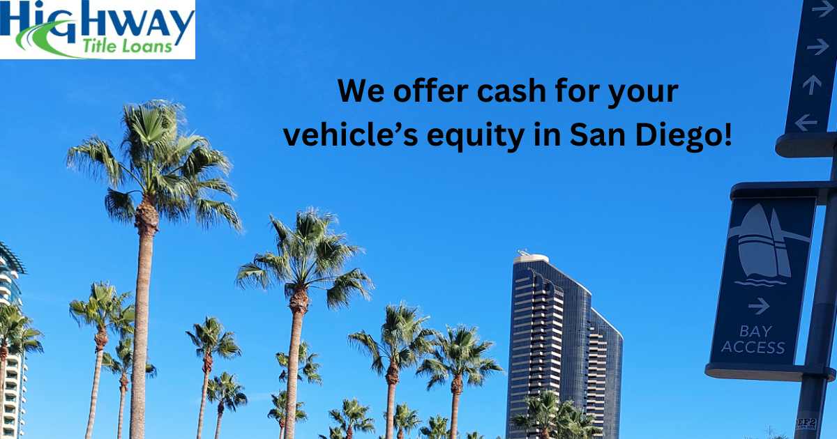 Highway Title Loans offers cash for your vehicle's equity in SD!